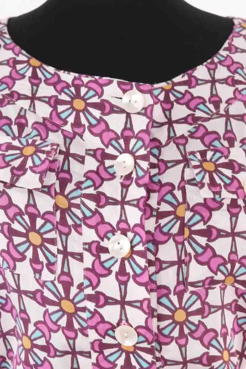 Robe AML Paris Violet en Soie