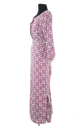Robe AML Paris Violet en Soie