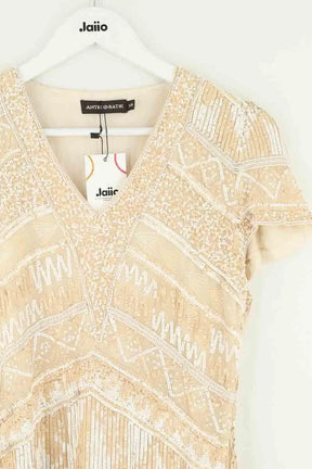 Robe Antik Batik Beige en Viscose