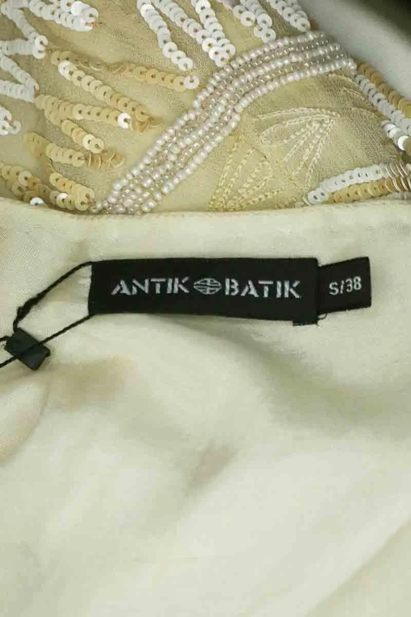 Robe Antik Batik Beige en Viscose
