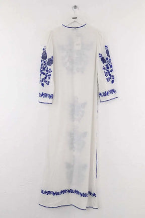 Robe Antik Batik Blanc en Coton