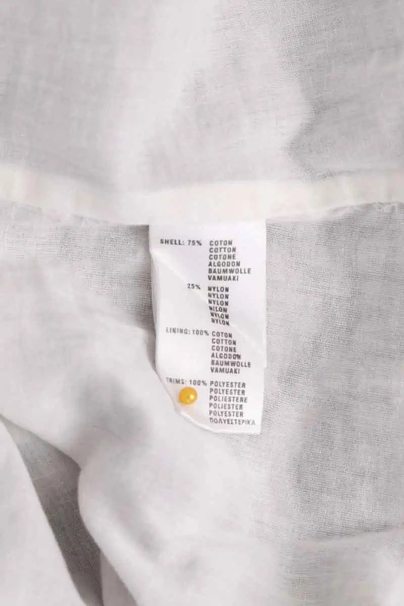 Robe Antik Batik Blanc en Coton
