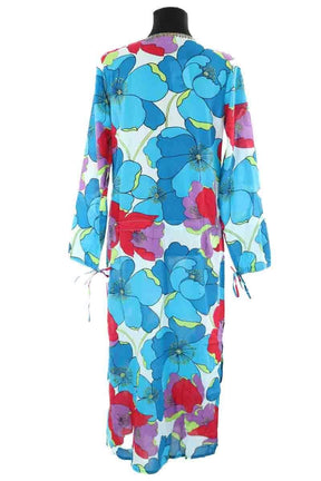 Robe Antik Batik Bleu en Coton