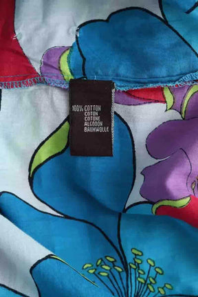 Robe Antik Batik Bleu en Coton