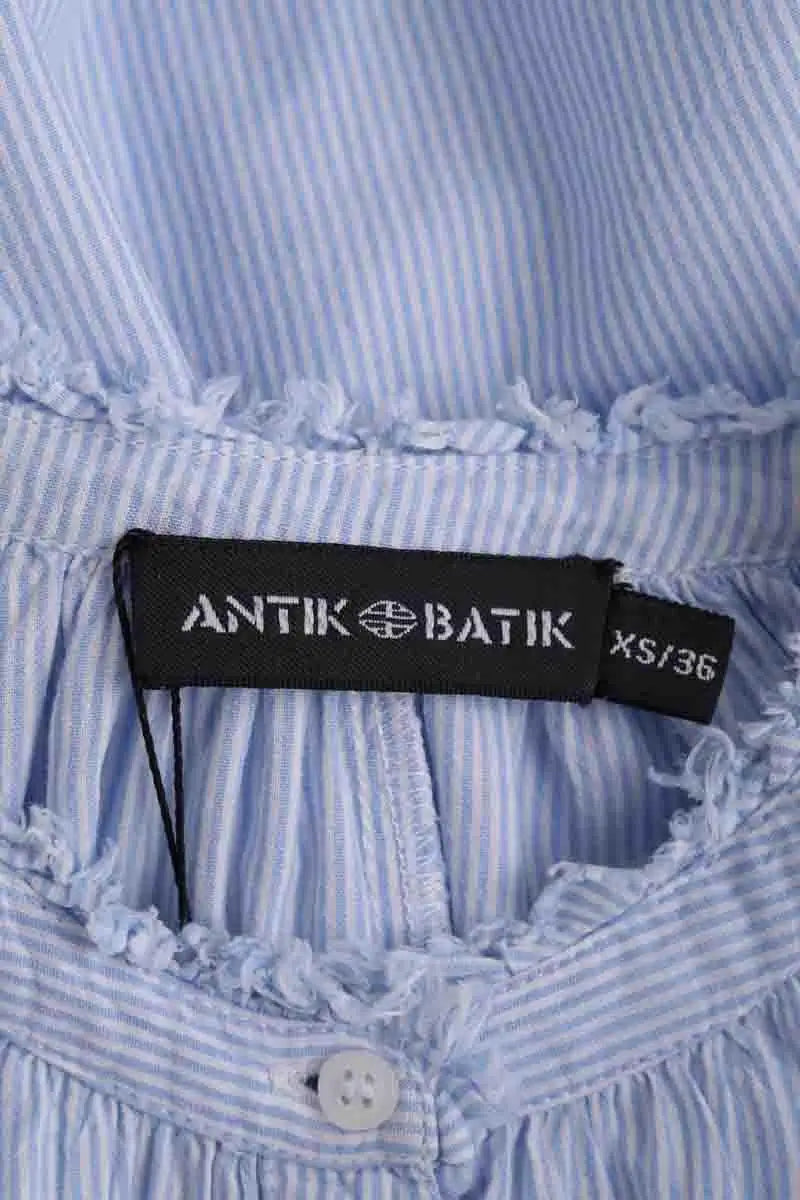 Robe Antik Batik Bleu en Coton