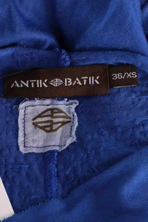 Robe Antik Batik Bleu en Viscose