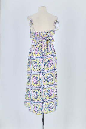 Robe Antik Batik Jaune en Viscose