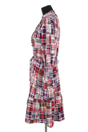 Robe Antik Batik Multicolore en Coton