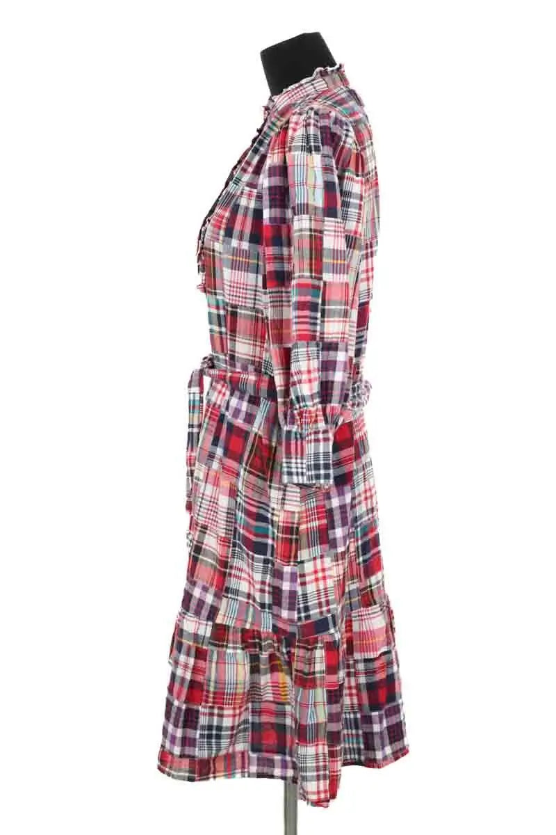 Robe Antik Batik Multicolore en Coton