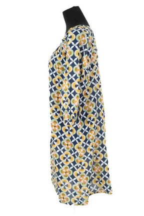 Robe Antik Batik Multicolore en Coton