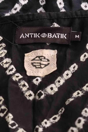 Robe Antik Batik Noir en Soie