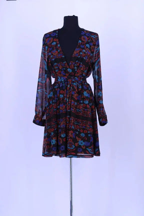 Robe Antik Batik Noir en Synthétique