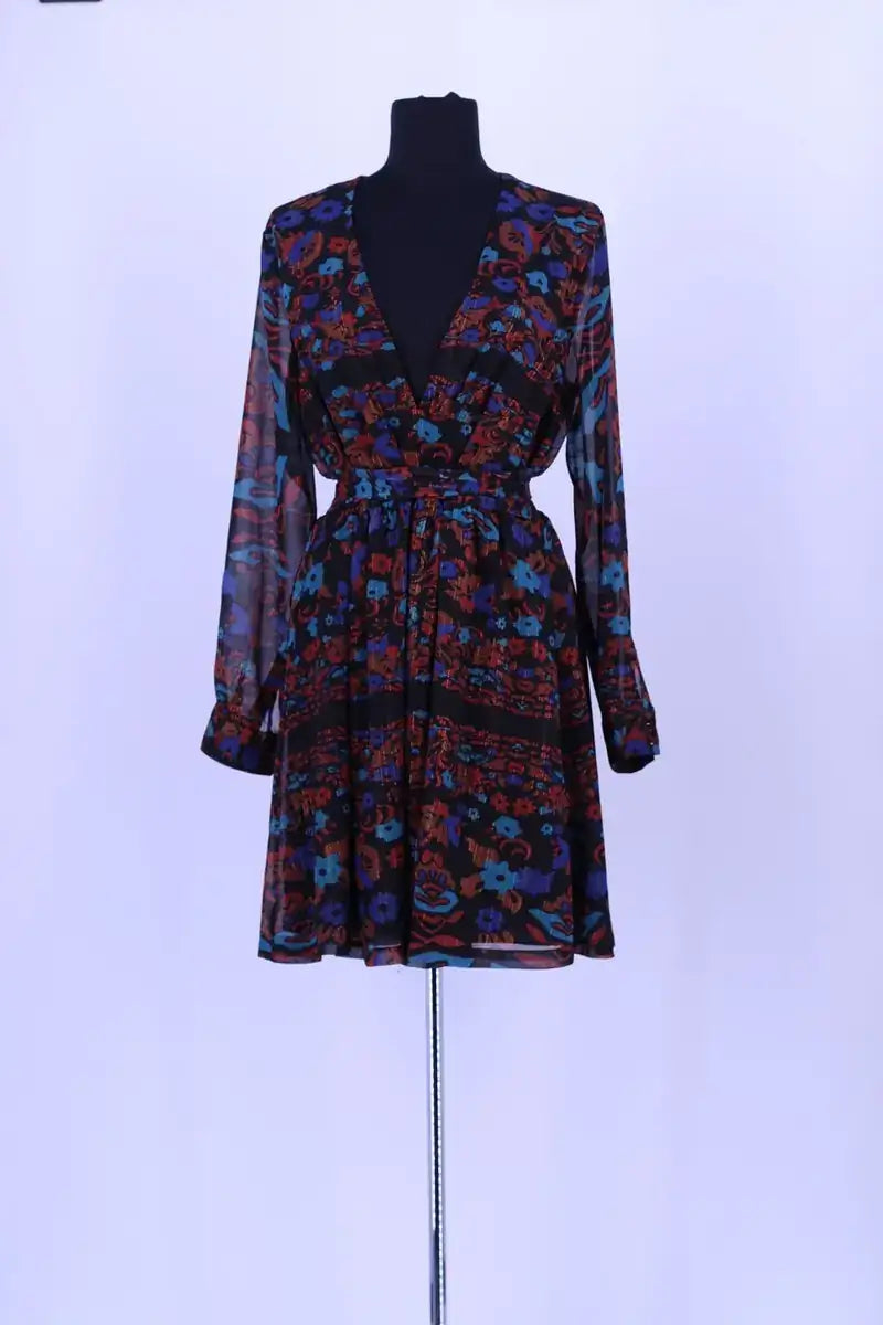 Robe Antik Batik Noir en Synthétique