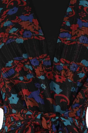 Robe Antik Batik Noir en Synthétique