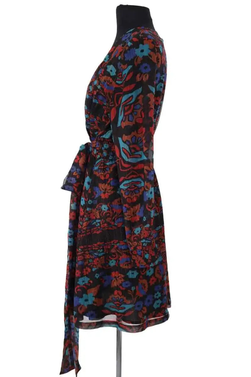 Robe Antik Batik Noir en Synthétique