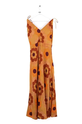 Robe Antik Batik Orange en Coton