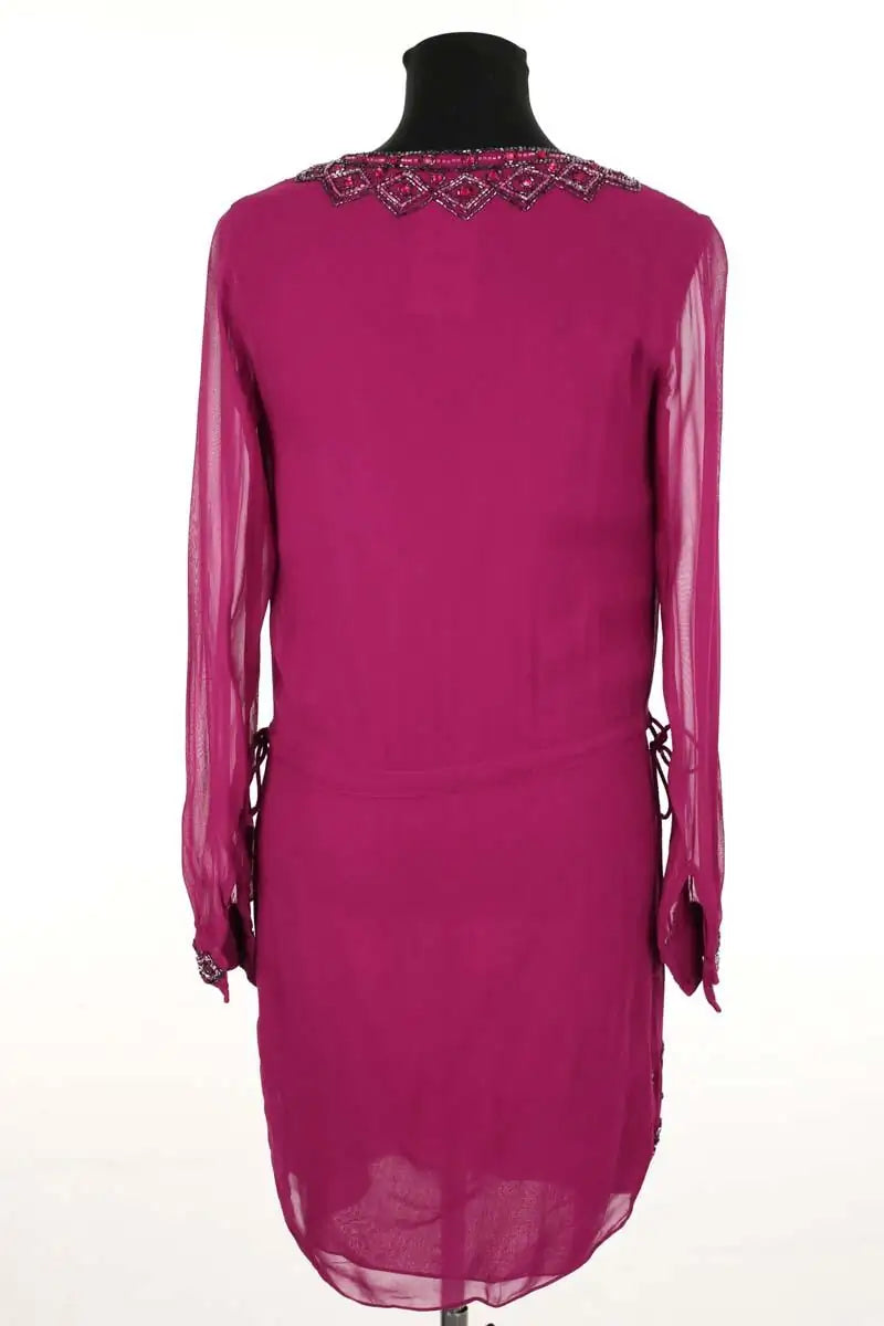 Robe Antik Batik Violet en Viscose