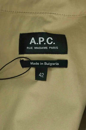 Robe APC Beige en Coton