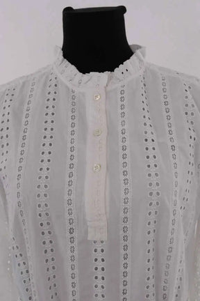 Robe APC Blanc en Coton