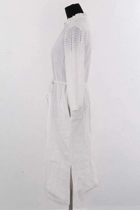 Robe APC Blanc en Coton