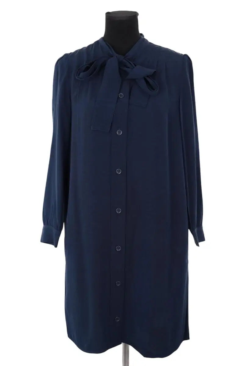 Robe APC Marine en Viscose, taille M - Seconde Main