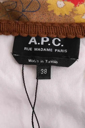 Robe APC Marron en Coton