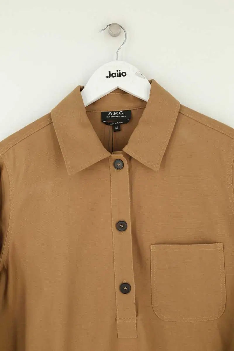 Robe APC Marron en Coton
