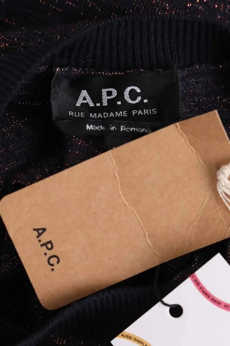 Robe APC Marron en Viscose