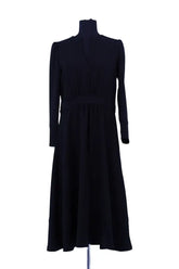 Robe APC Noir en Synthétique, taille M - Seconde Main