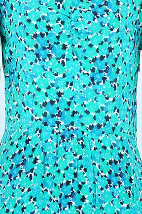 Robe APC Turquoise en Viscose
