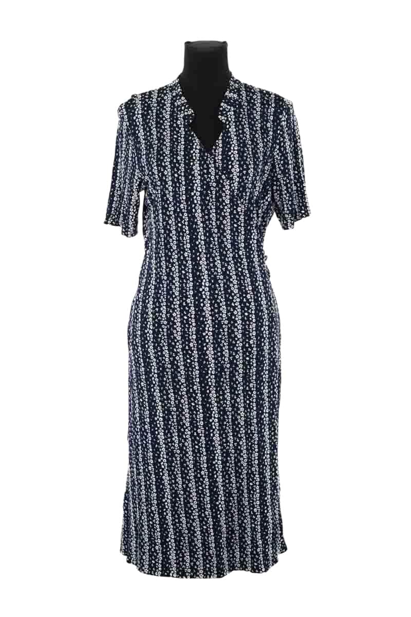 Robe Arket Marine en Viscose, taille M - Seconde Main