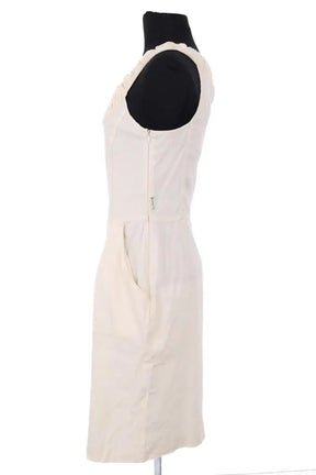 Robe Armani Jeans Ecru en Lin