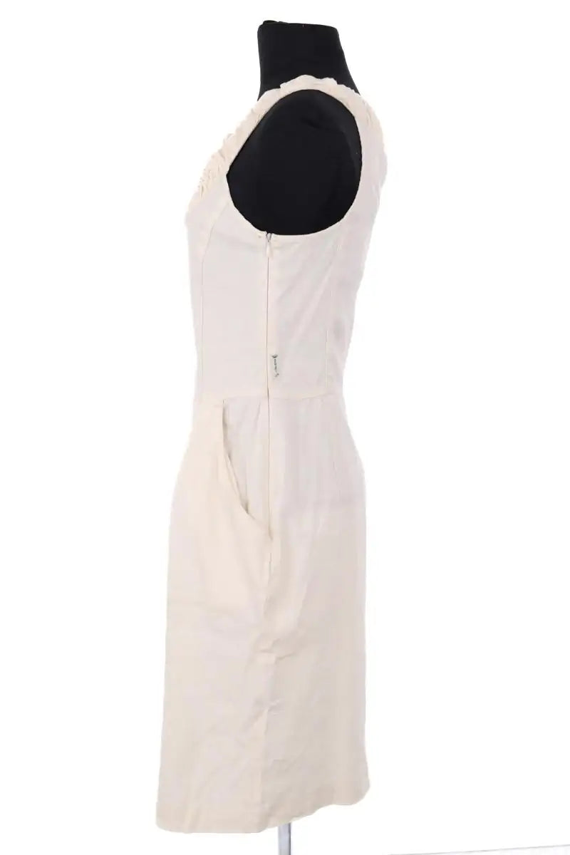 Robe Armani Jeans Ecru en Lin