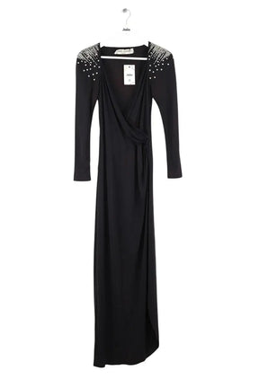 Robe Azzaro Noir en Synthétique, taille S - Seconde Main