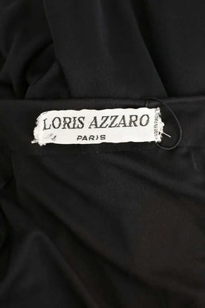 Robe Azzaro Noir en Synthétique