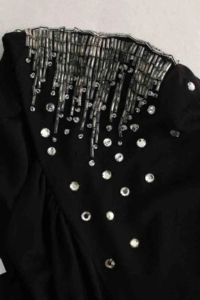 Robe Azzaro Noir en Synthétique