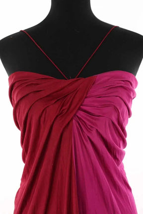 Robe Azzaro Rose en Soie