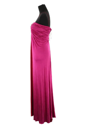 Robe Azzaro Rose en Soie