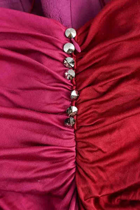 Robe Azzaro Rose en Soie