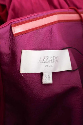Robe Azzaro Rose en Soie