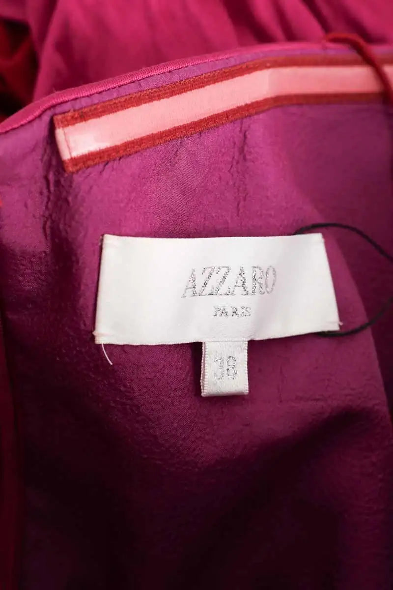 Robe Azzaro Rose en Soie