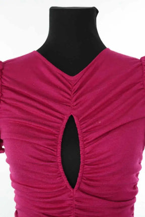 Robe Azzaro Rose en Synthétique