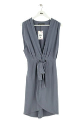 Robe Balenciaga Bleu en Soie, taille M - Seconde Main