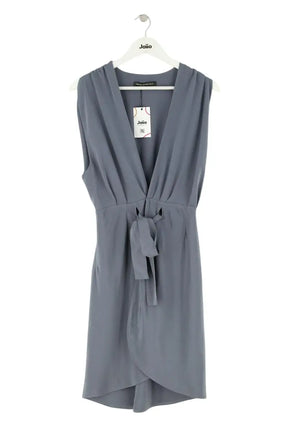 Robe Balenciaga Bleu en Soie, taille M - Seconde Main