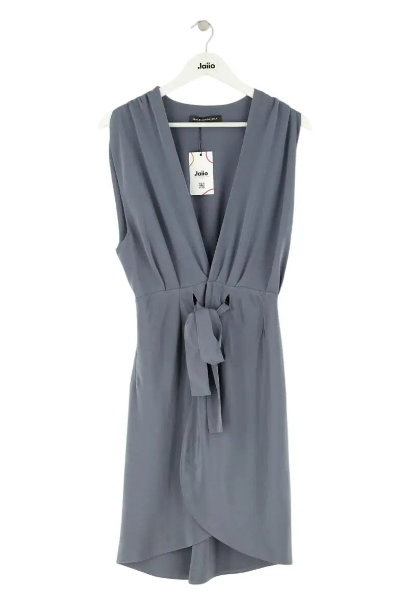 Robe Balenciaga Bleu en Soie, taille M - Seconde Main