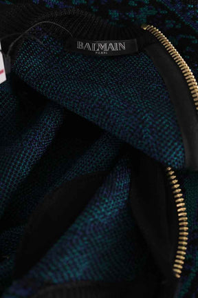 Robe Balmain Vert en Viscose