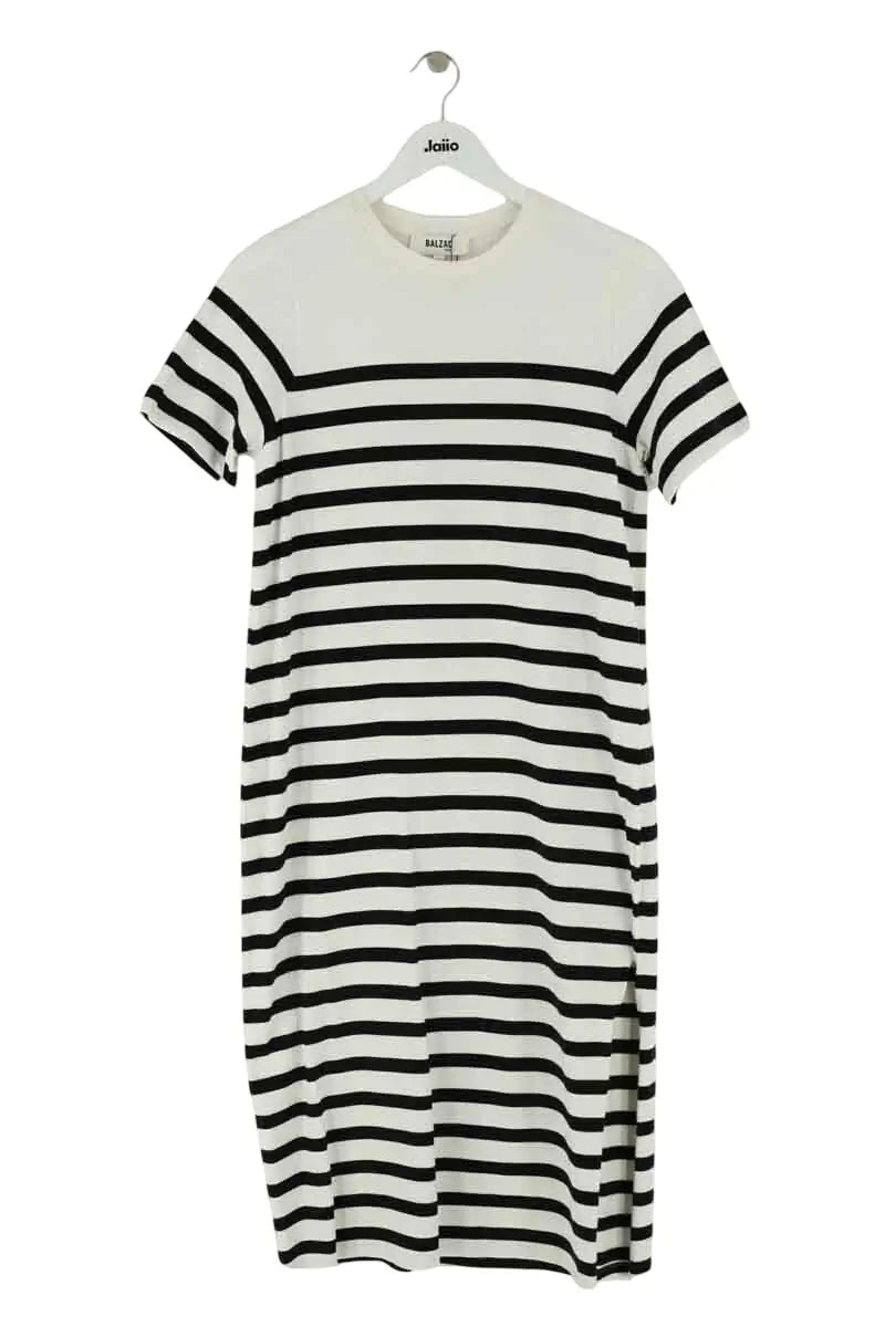 Robe Balzac Blanc en Coton, taille M - Seconde Main