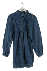 Robe Balzac Bleu en Coton, taille M - Seconde Main