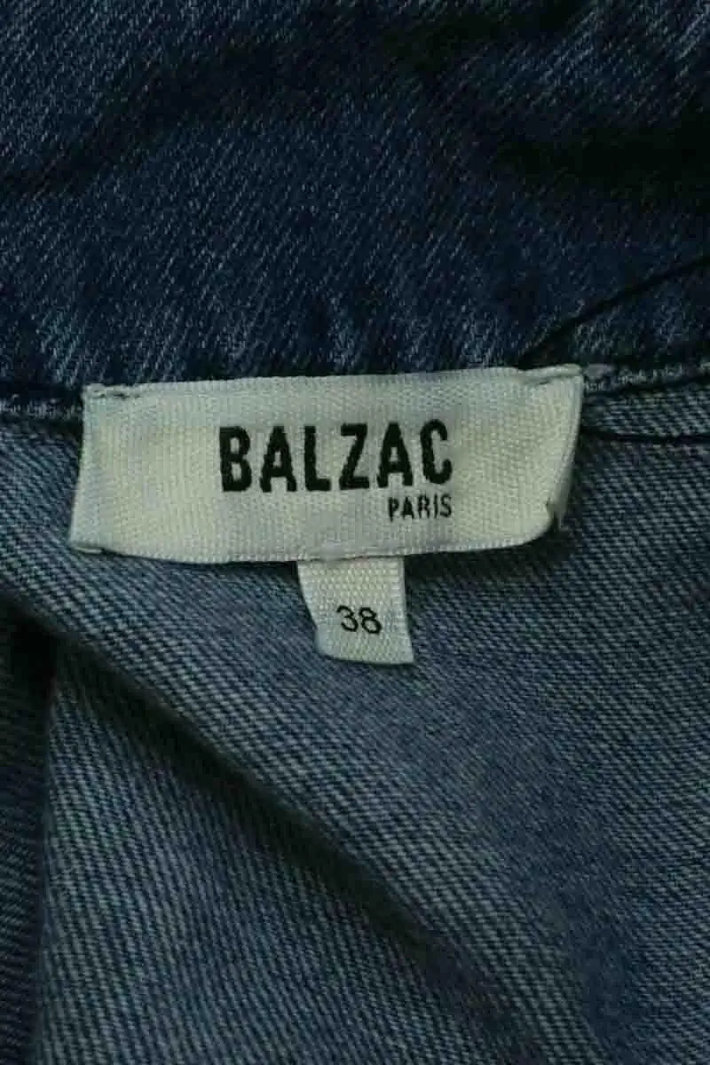 Robe Balzac Bleu en Coton