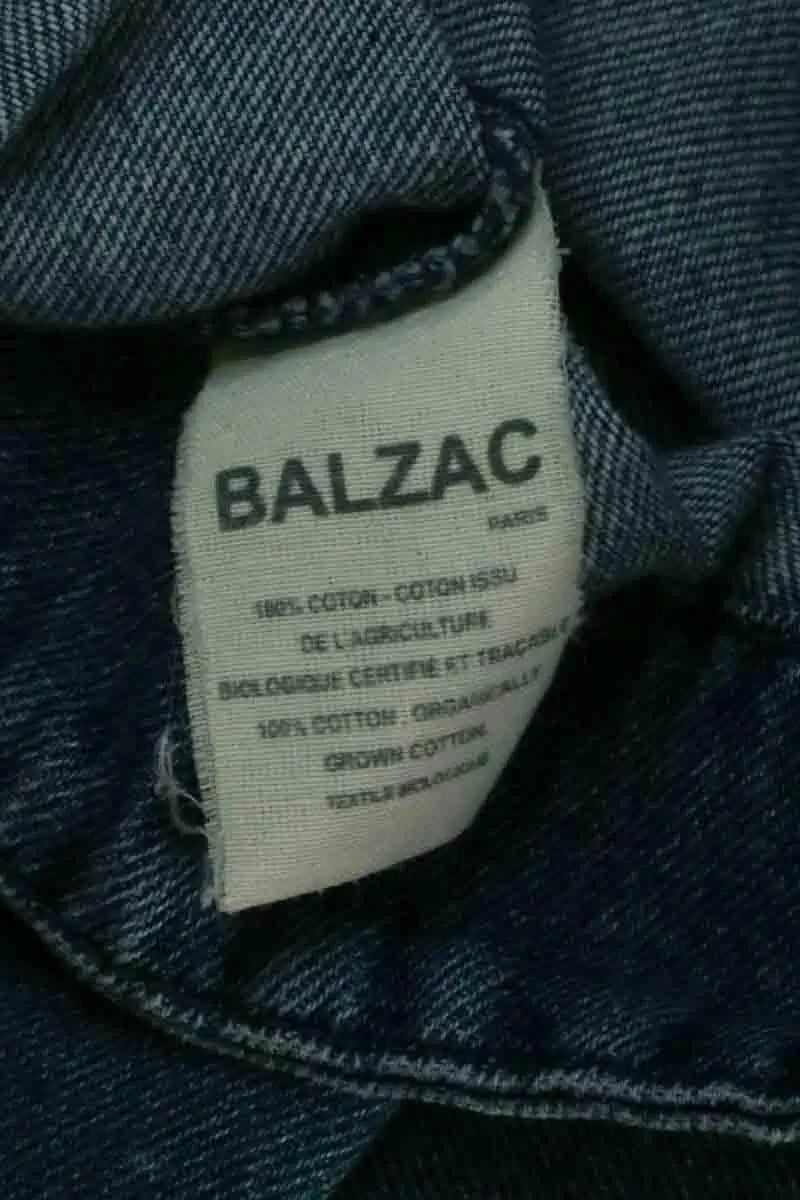 Robe Balzac Bleu en Coton